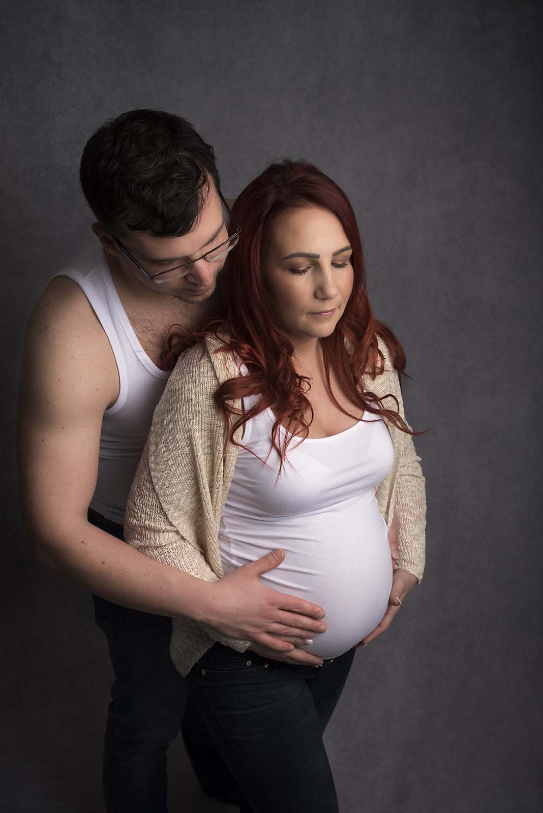beautiful couple on a maternity photo session photographed by Maternity Photographer Manchester