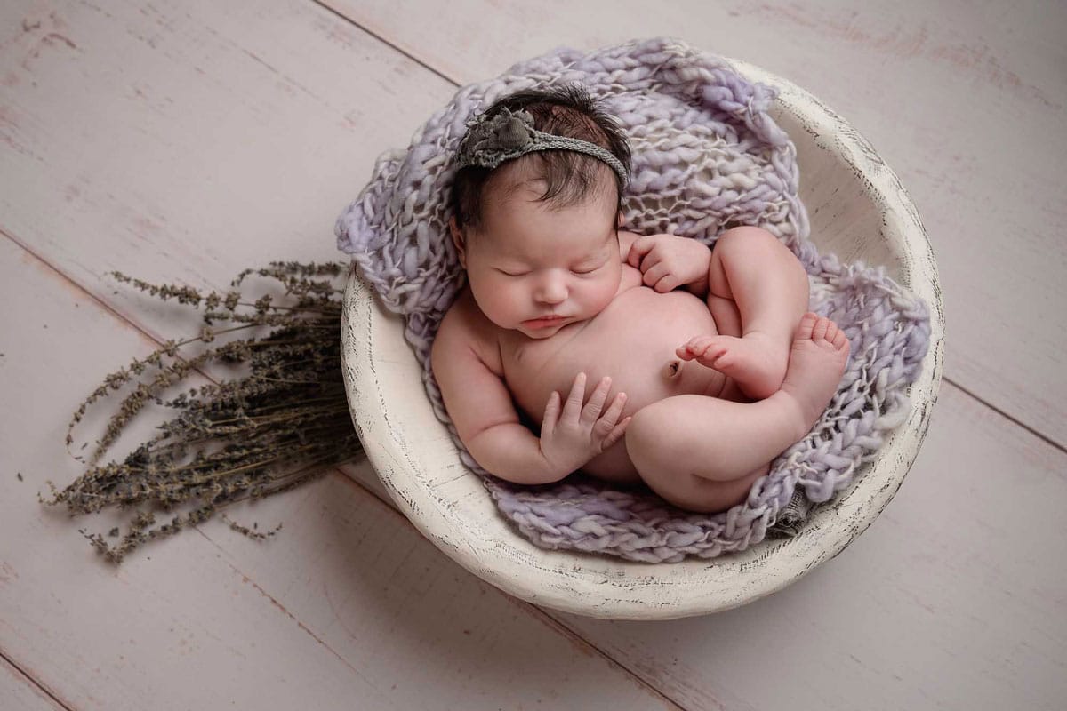 newborn image taken by newborn photography manchester